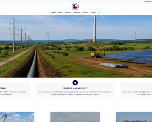 Lonestar Land Services Website